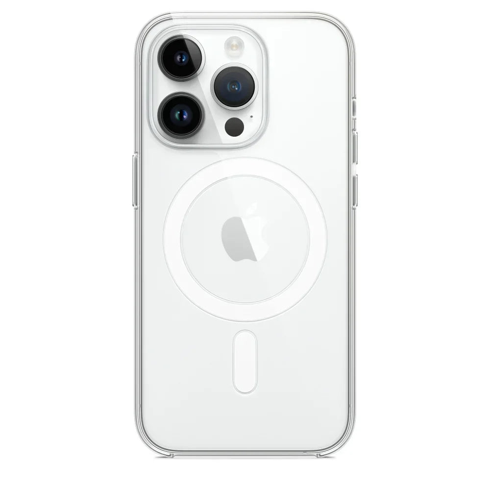 Apple iPhone 16 Silicone Clear Case with MagSafe