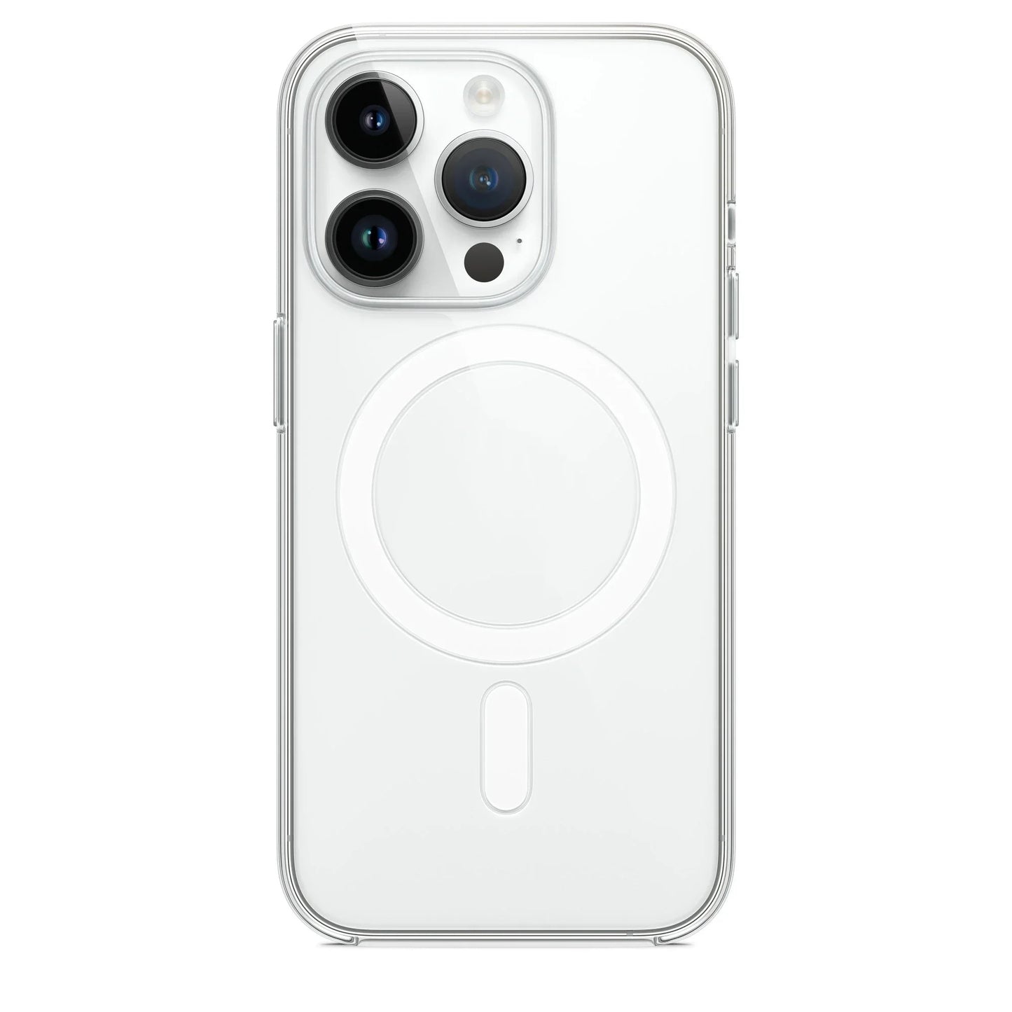 Apple iPhone 16 Silicone Clear Case with MagSafe