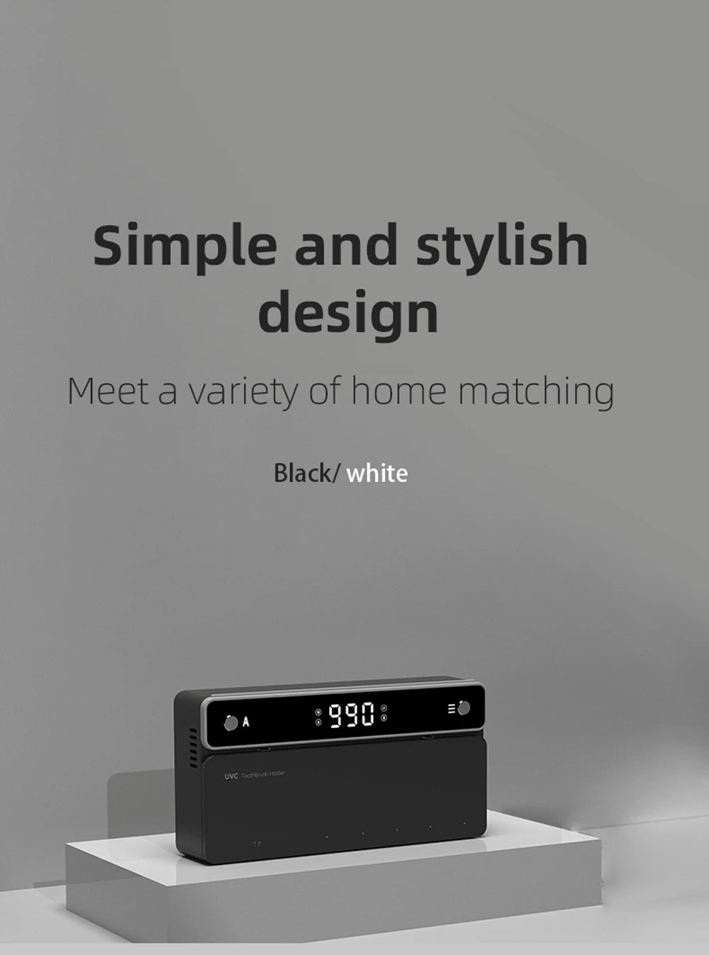 Xiaomi UV Toothbrush Holder Rechargeable