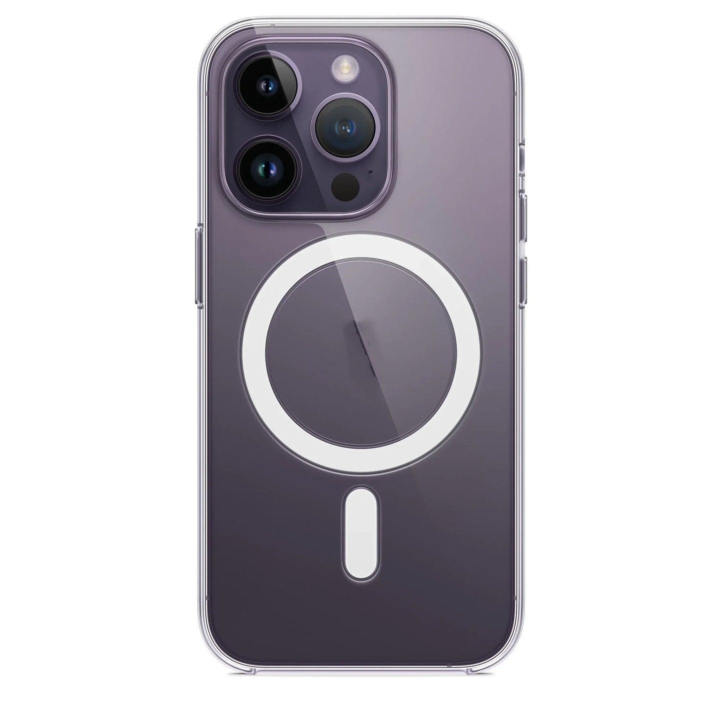Apple iPhone 16 Silicone Clear Case with MagSafe