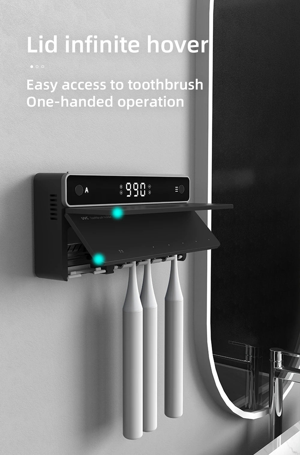 Xiaomi UV Toothbrush Holder Rechargeable