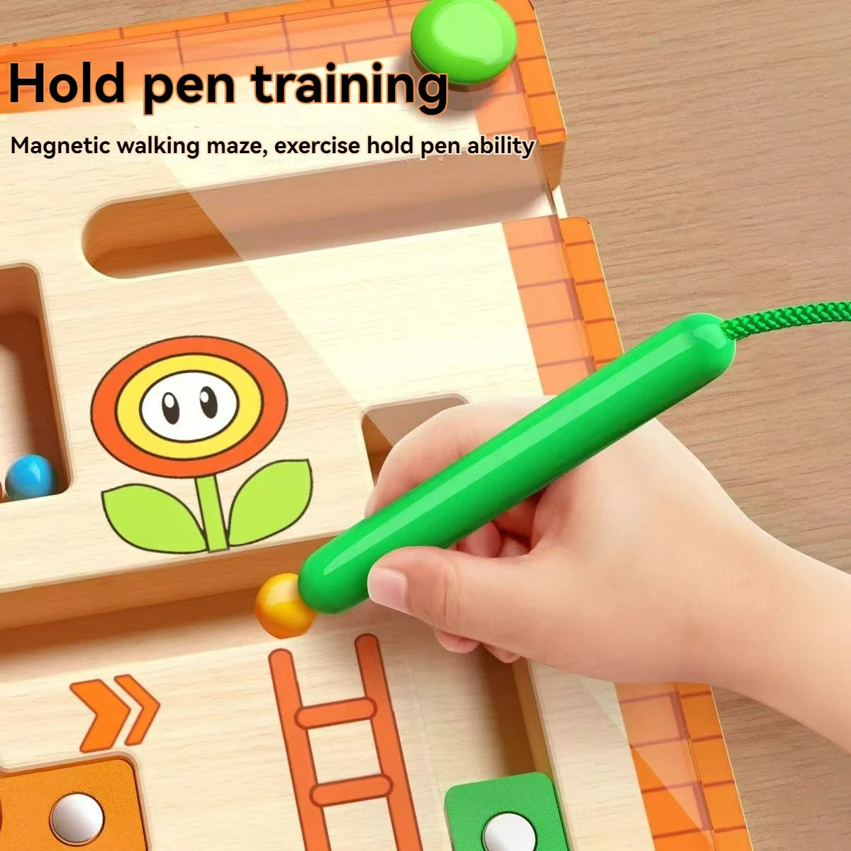 Magnetic Maze Walking Ball Baby Concentration Training