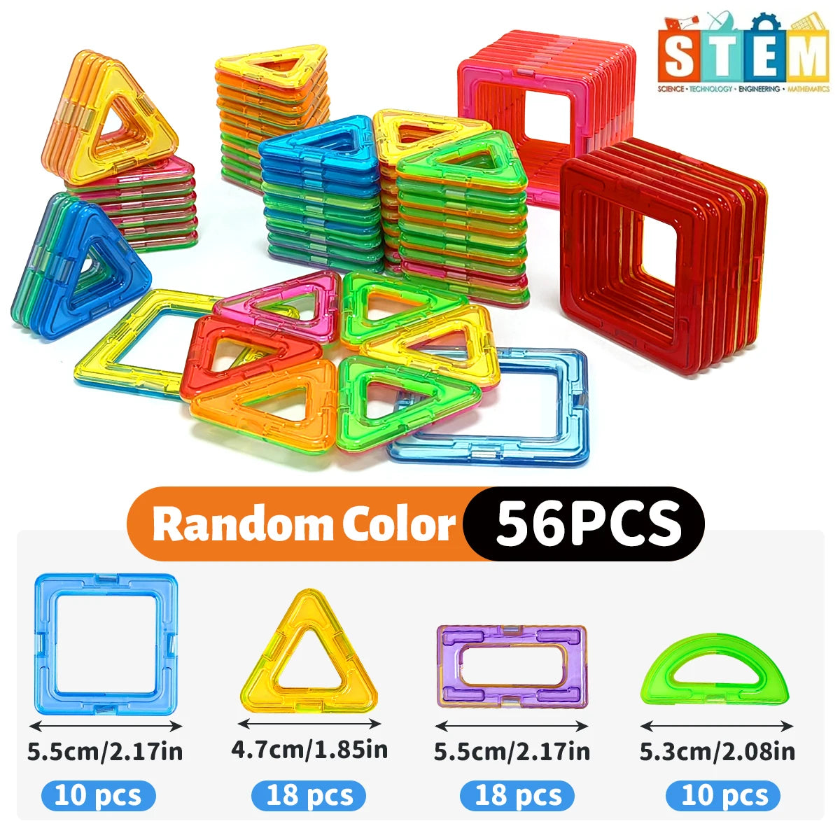 Magnetic Building Blocks DIY Magnets Toys medium size