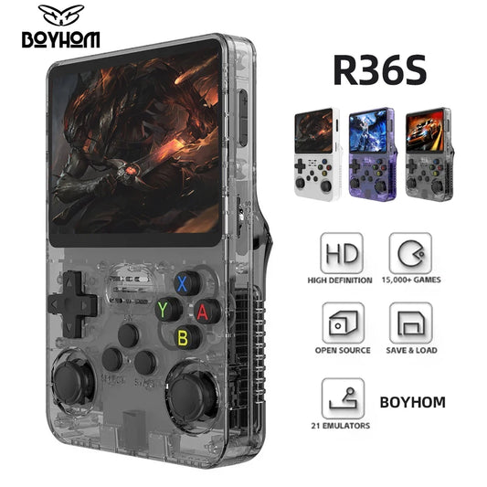 Retro Handheld Video Game Console Linux System 3.5 Inch IPS Screen