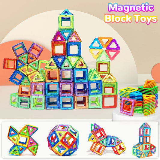 Magnetic Building Blocks DIY Magnets Toys medium size