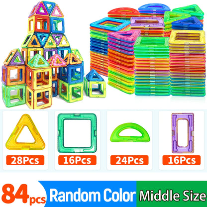 Magnetic Building Blocks DIY Magnets Toys medium size