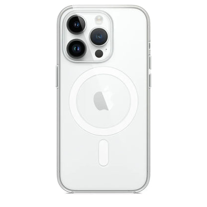 Apple iPhone 16 Silicone Clear Case with MagSafe