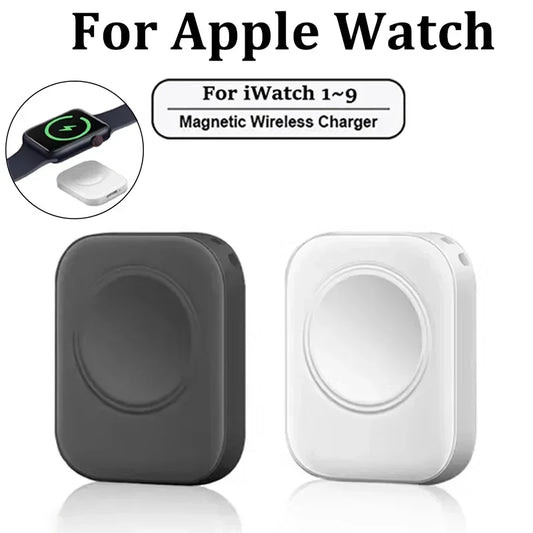 Portable Magnetic Watch Wireless Fast Charger for iWatch series 10 9 8 7 6 5 SE