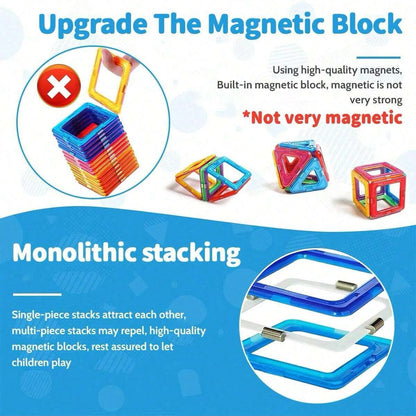 Magnetic Building Blocks DIY Magnets Toys medium size