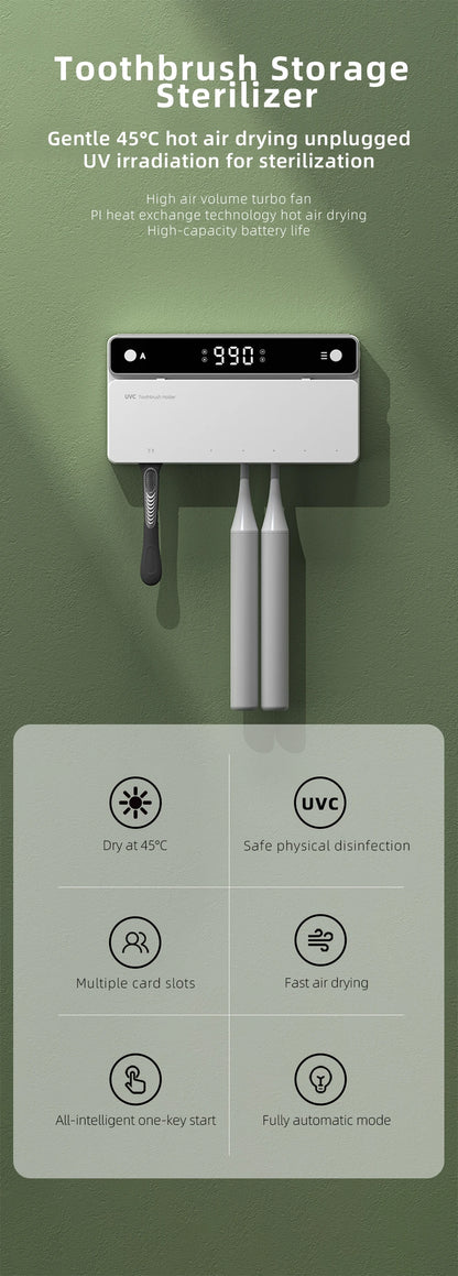 Xiaomi UV Toothbrush Holder Rechargeable
