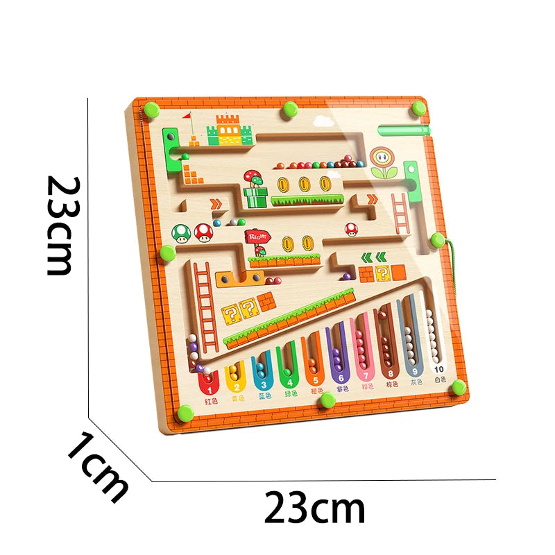 Magnetic Maze Walking Ball Baby Concentration Training