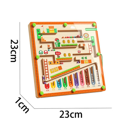 Magnetic Maze Walking Ball Baby Concentration Training