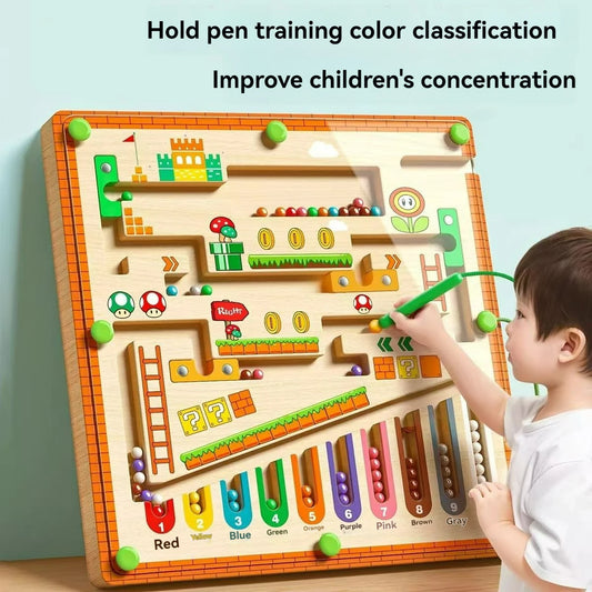 Magnetic Maze Walking Ball Baby Concentration Training