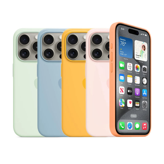 Apple iPhone 15 Pro Silicone Case with MagSafe