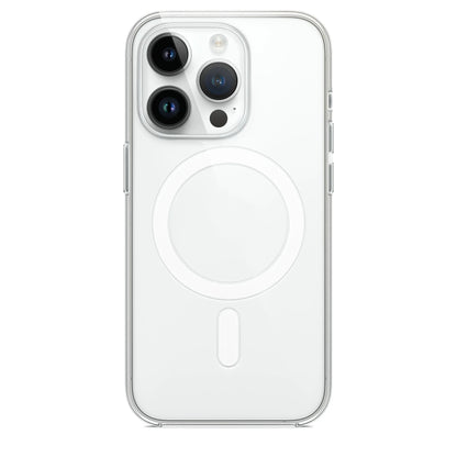Apple iPhone 16 Silicone Clear Case with MagSafe