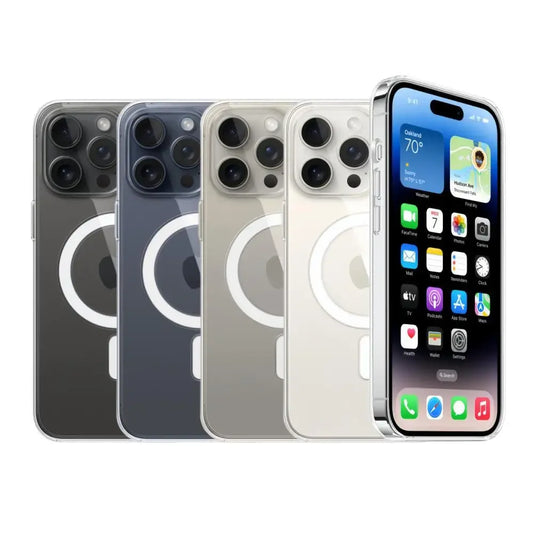 Apple iPhone 16 Silicone Clear Case with MagSafe