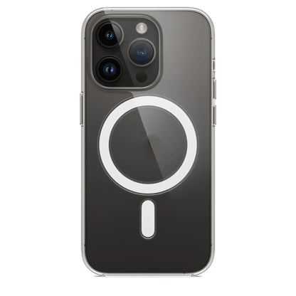 Apple iPhone 16 Silicone Clear Case with MagSafe