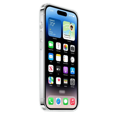 Apple iPhone 16 Silicone Clear Case with MagSafe