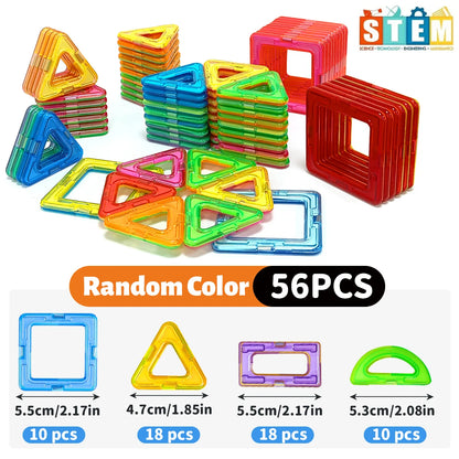 Magnetic Building Blocks DIY Magnets Toys medium size